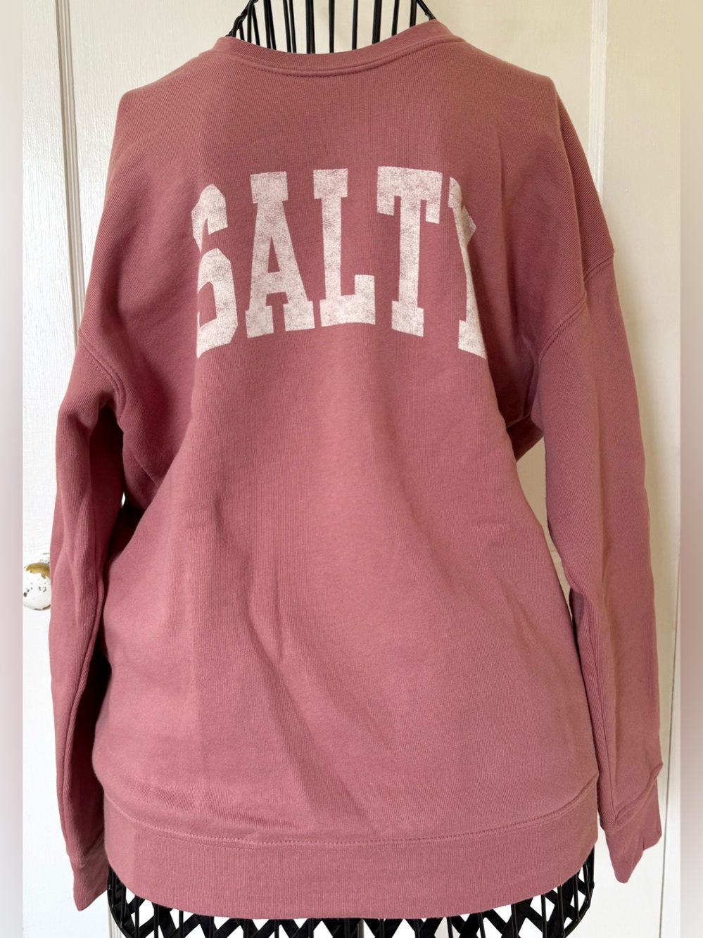 Salty Graphic Fleece Pullover Sweatshirt by OAT COLLECTIVE - Picture 2 of 6